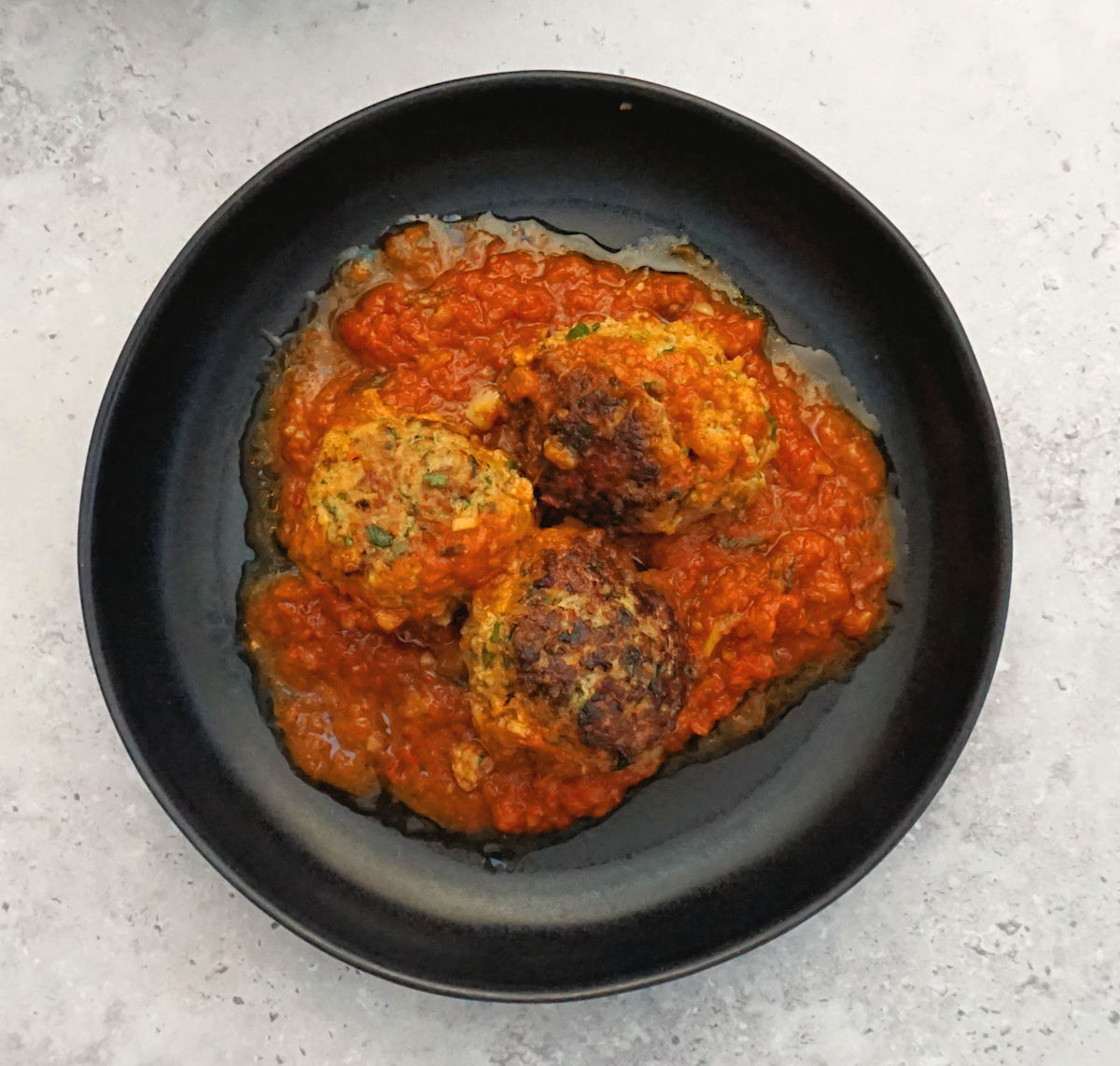 Ricotta And Oregano Meatballs Recipe Cuisine Fiend   Ricotta Meatballs 4 